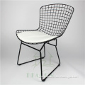 modern metal frame dining chair